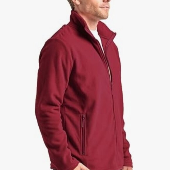 Colorado Men's Alpine Tech System Inner Jacket Tech Series Burgandy Wine NEW - Picture 3 of 5